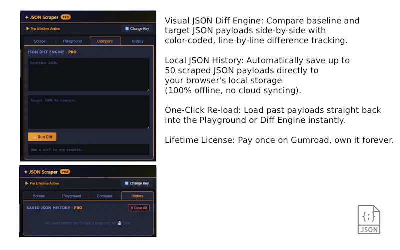 JSON Scraper & Playground screenshot 4