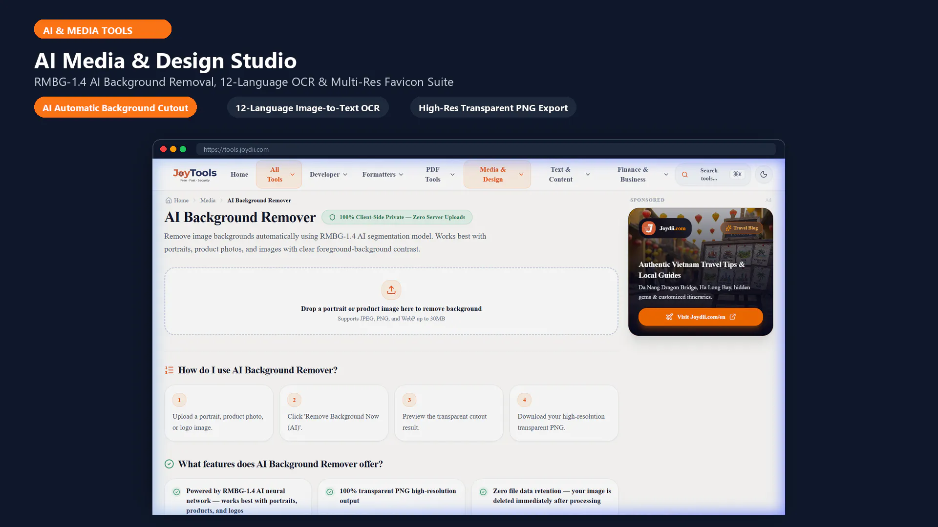 JoyTools — Free Online Developer Tools gallery image