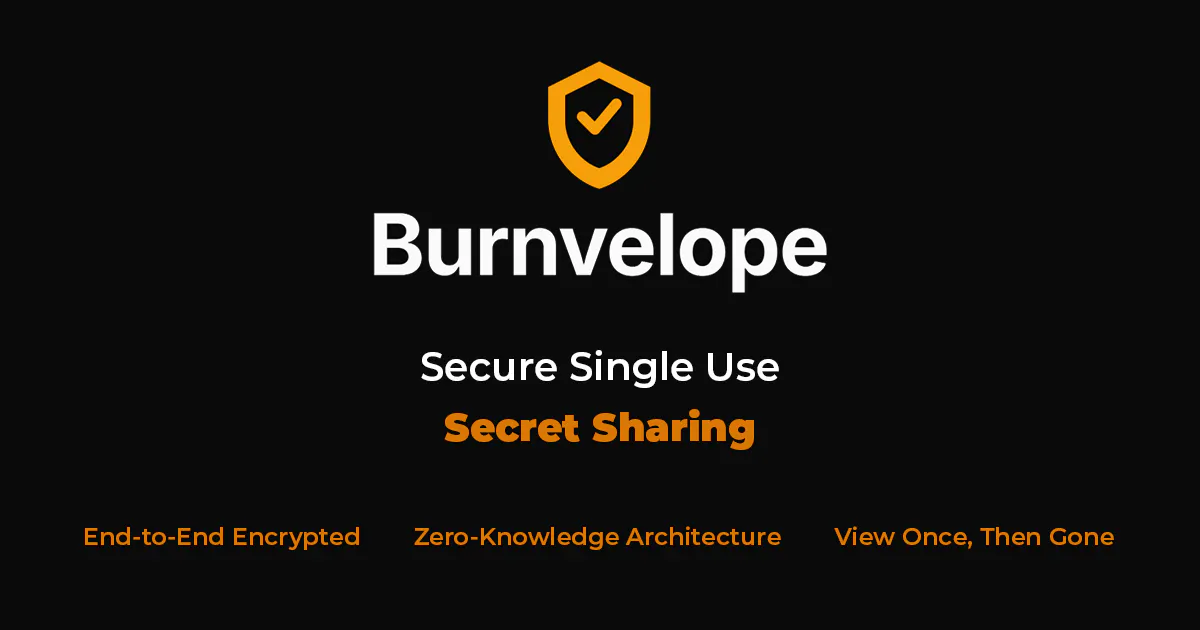 Burnvelope 项目横幅