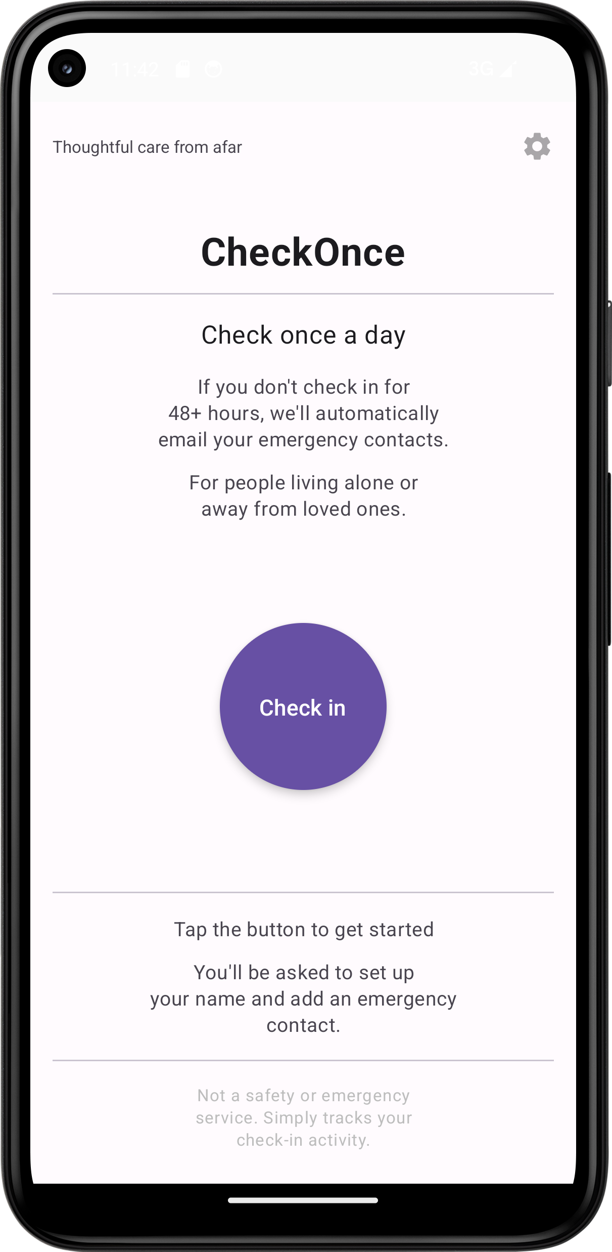 CheckOnce - Main product screenshot demonstrating key features and user interface