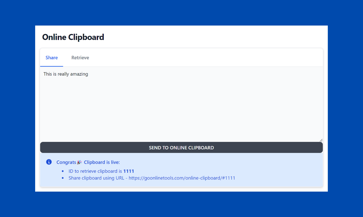 Online Clipboard gallery image