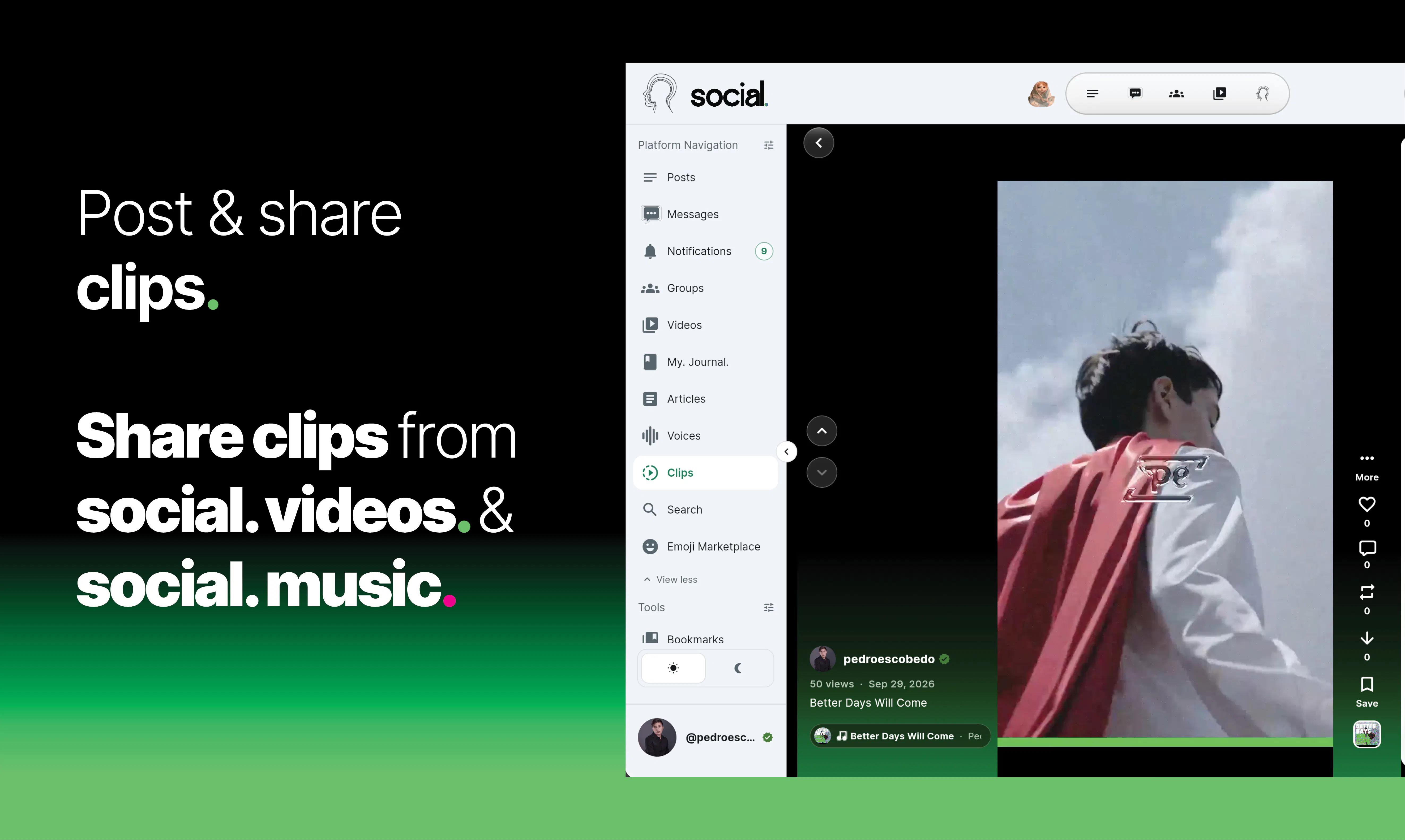 social. profile. gallery image