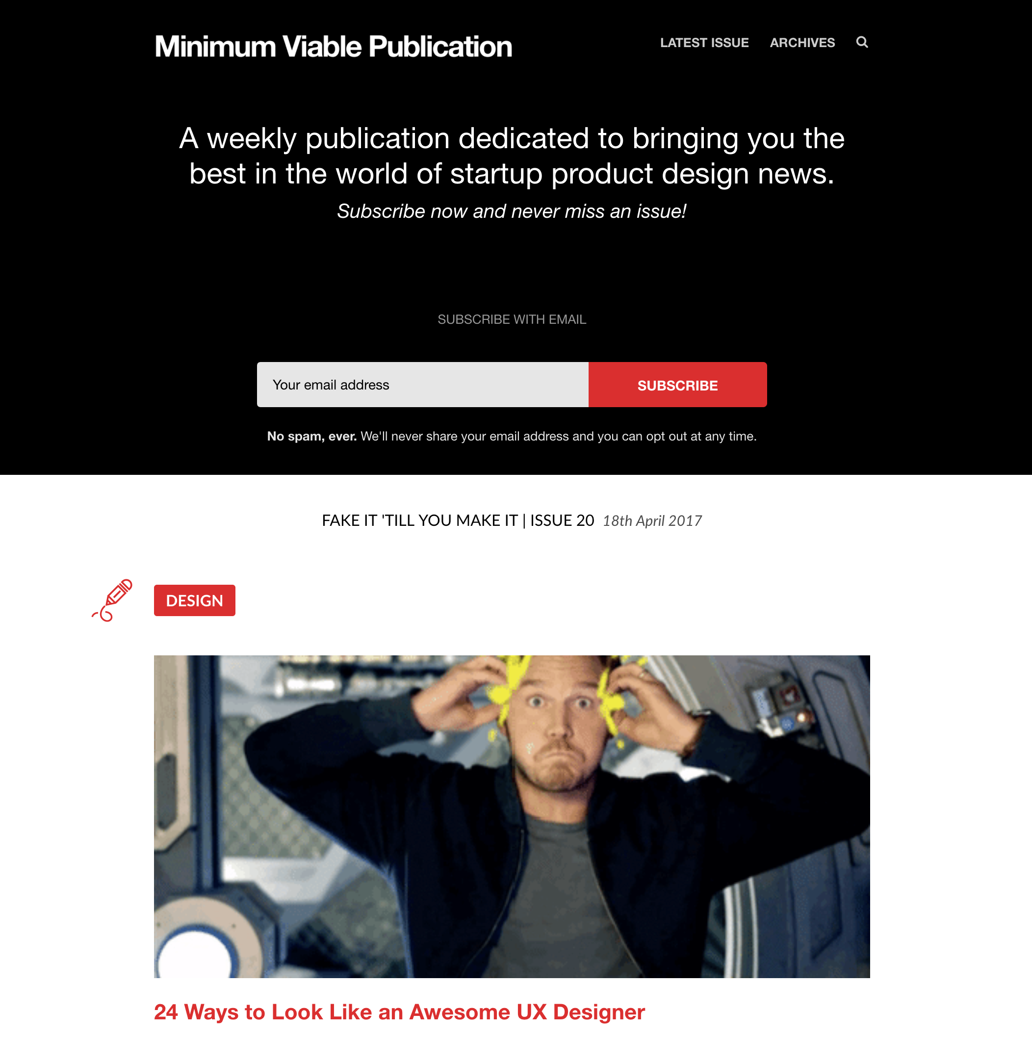 Minimum Viable Publication gallery image
