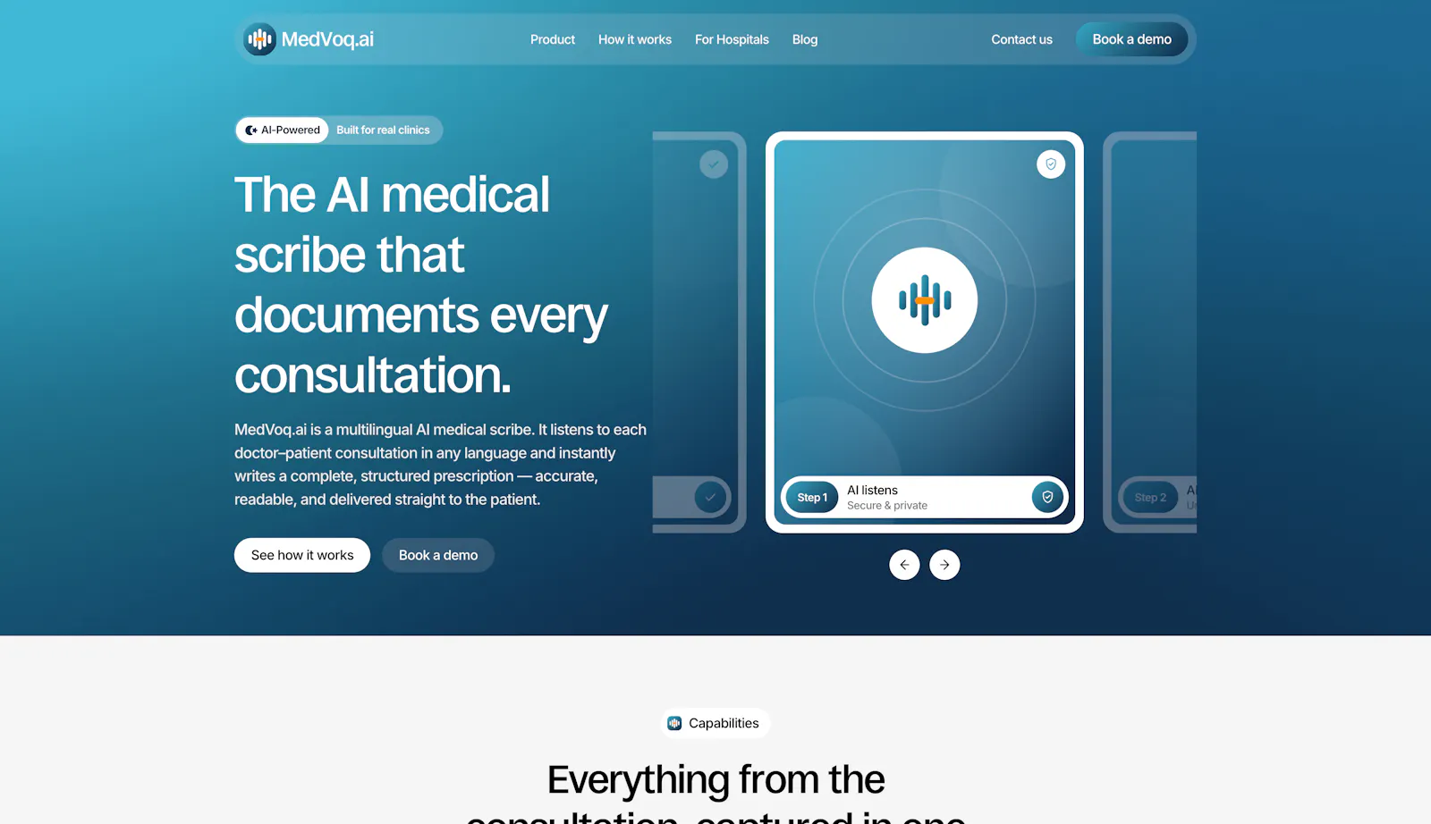 MedVoq.ai screenshot 2