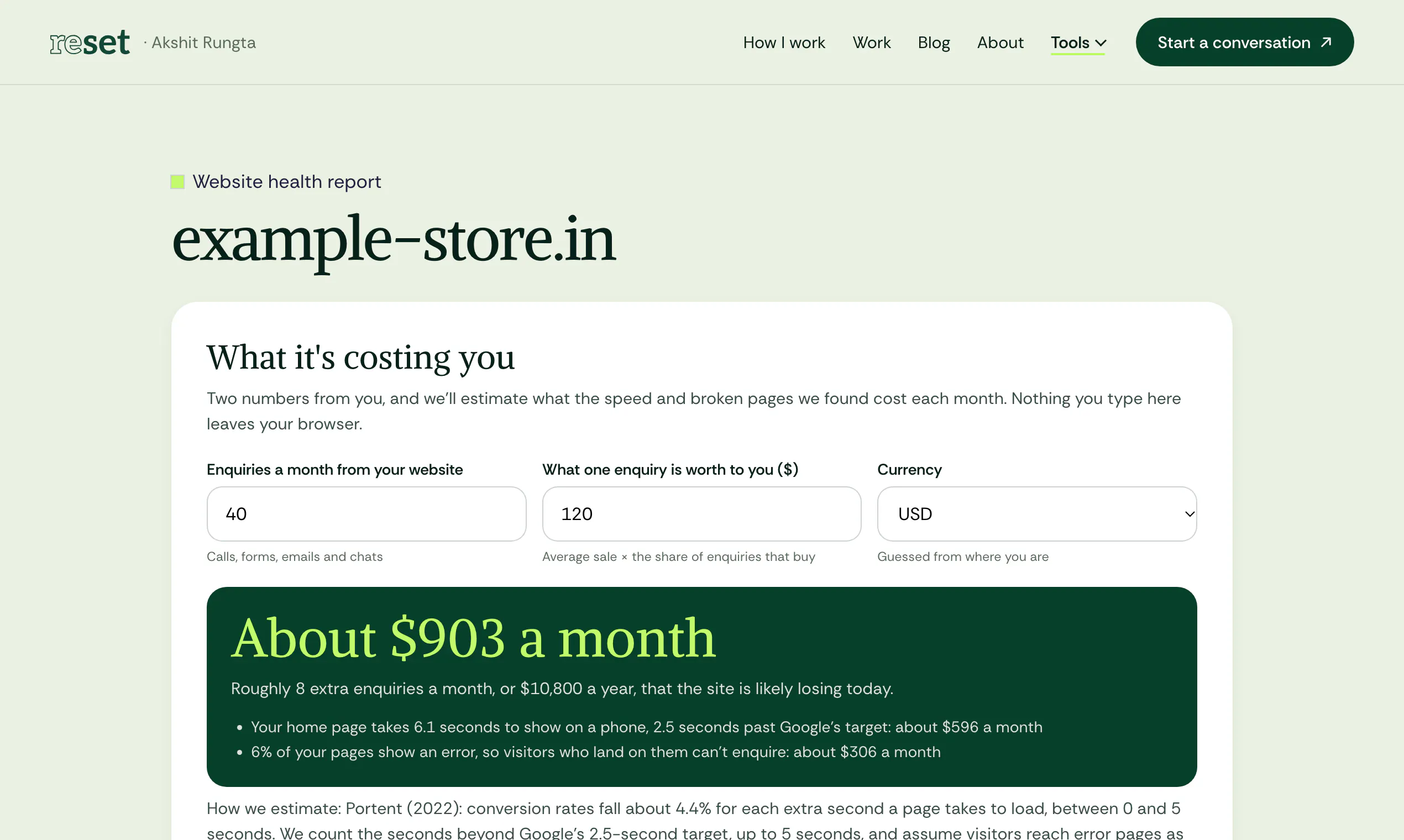 Website Health Check 截图 6