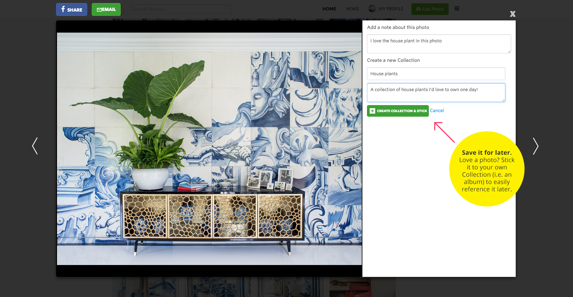 Stuccco gallery image