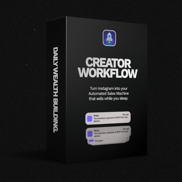 The Creator Workflow