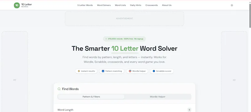 10LetterWords | Spelling Bee Solver screenshot 5