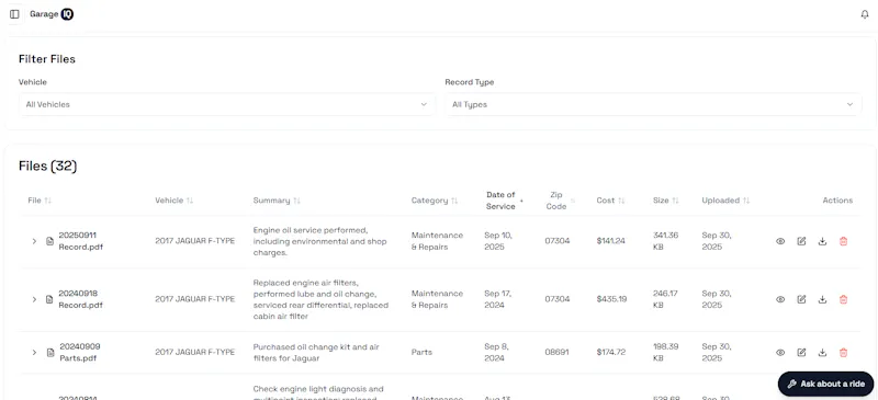 GarageIQ screenshot 5