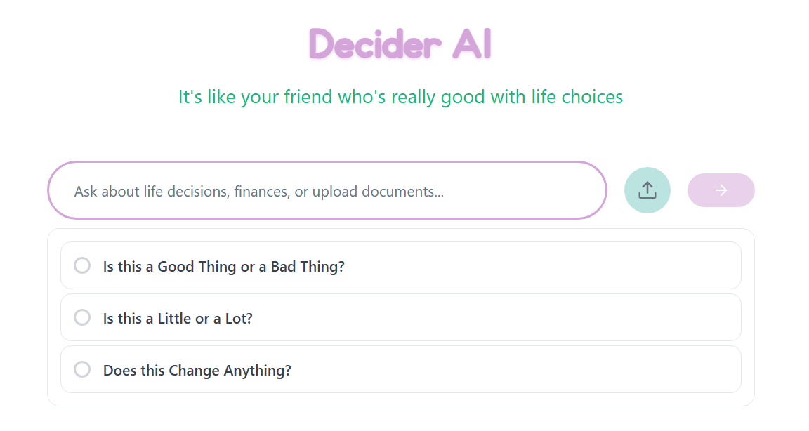 Decider AI gallery image