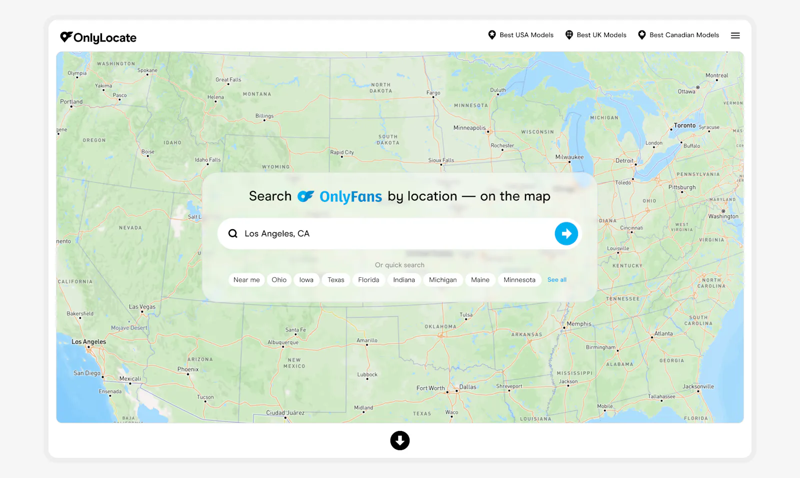 OnlyLocate screenshot 2