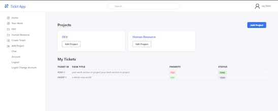 TickIT App gallery image
