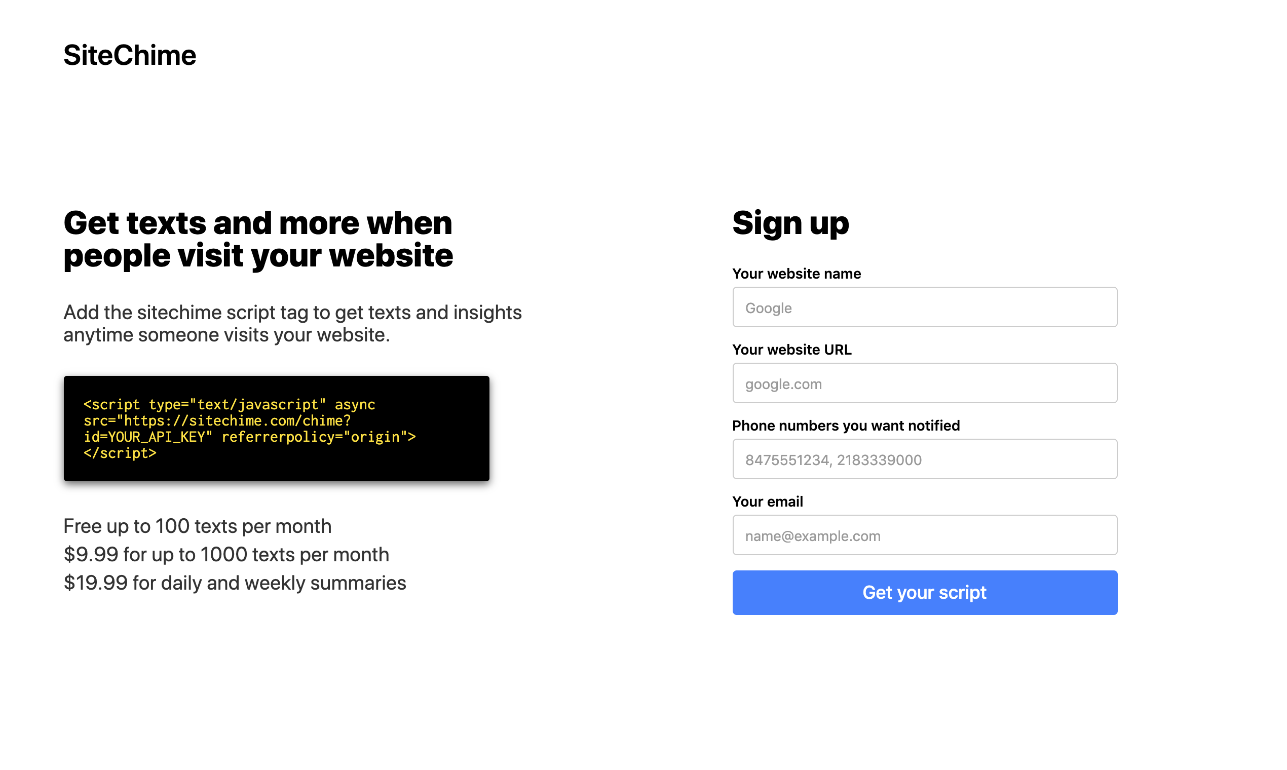 SiteChime gallery image