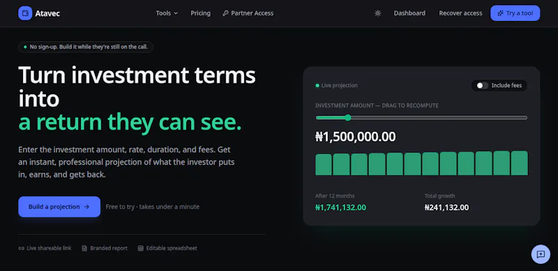 Atavec screenshot 2