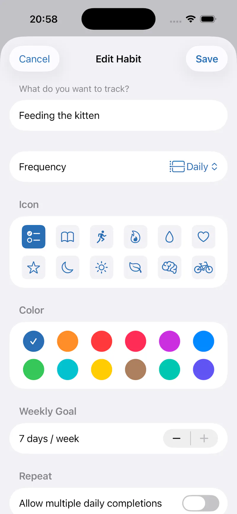 FocusHabit Pro screenshot 2