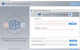 Microsoft OST to PST Converter media 2