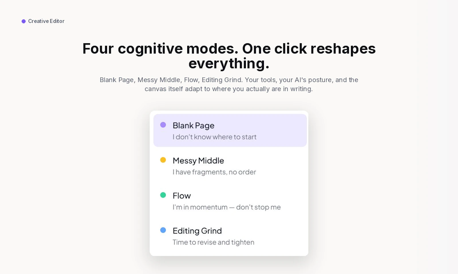 Creative Editor screenshot 3