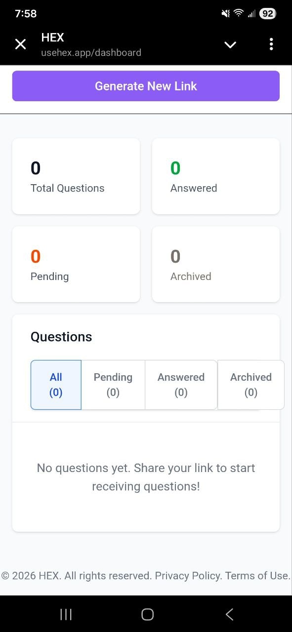 HEX - Screenshot 5 showing product features and functionality