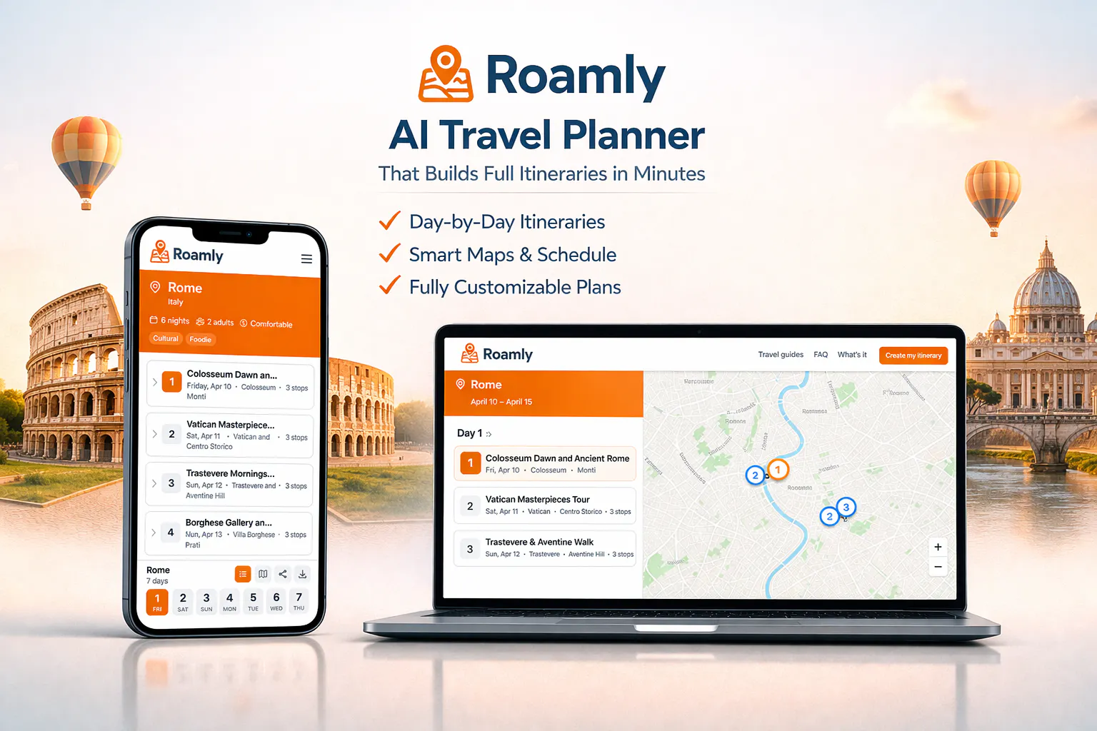 Roamly のプロダクトバナー