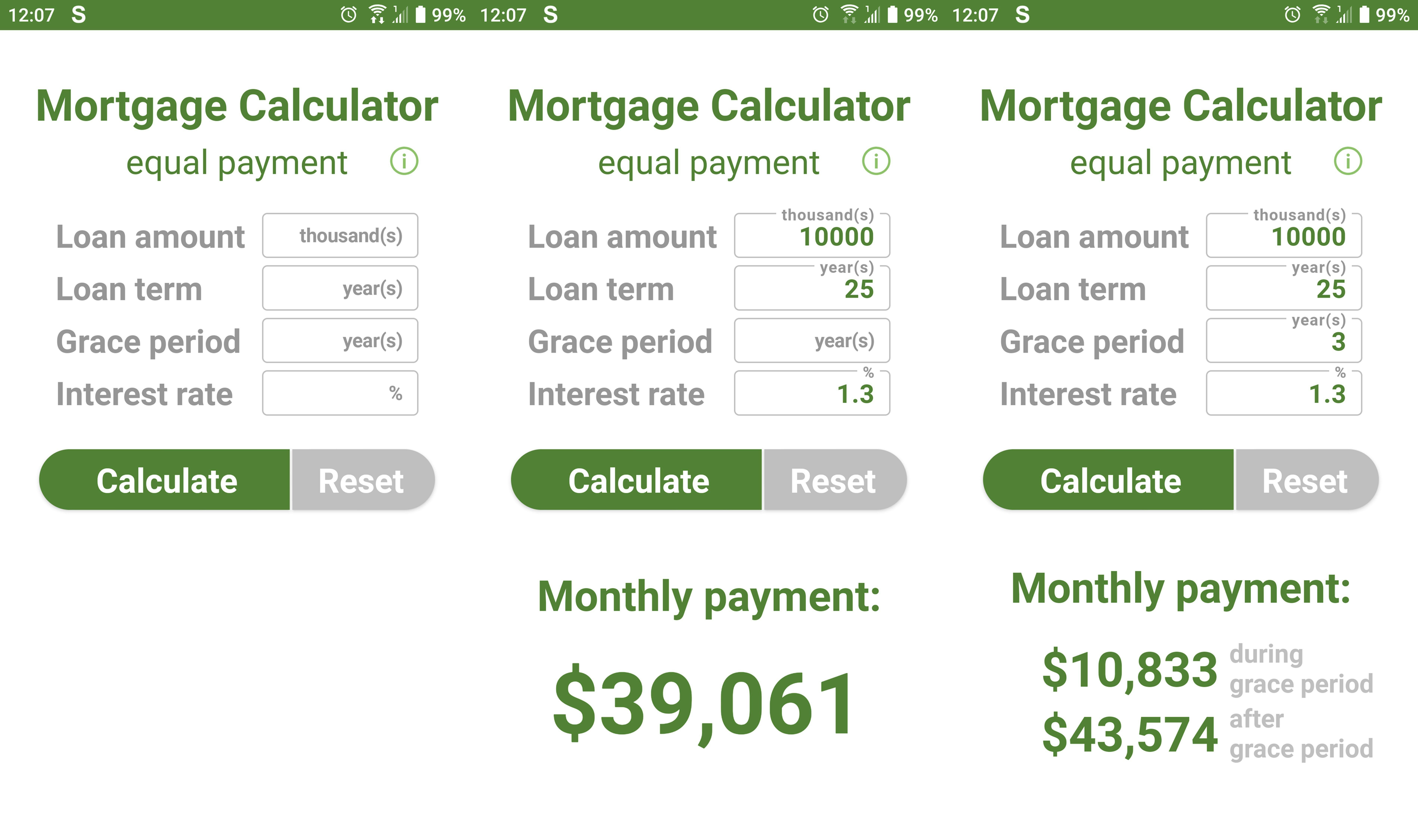 Mortgage Calculator (by KKHTW) gallery image