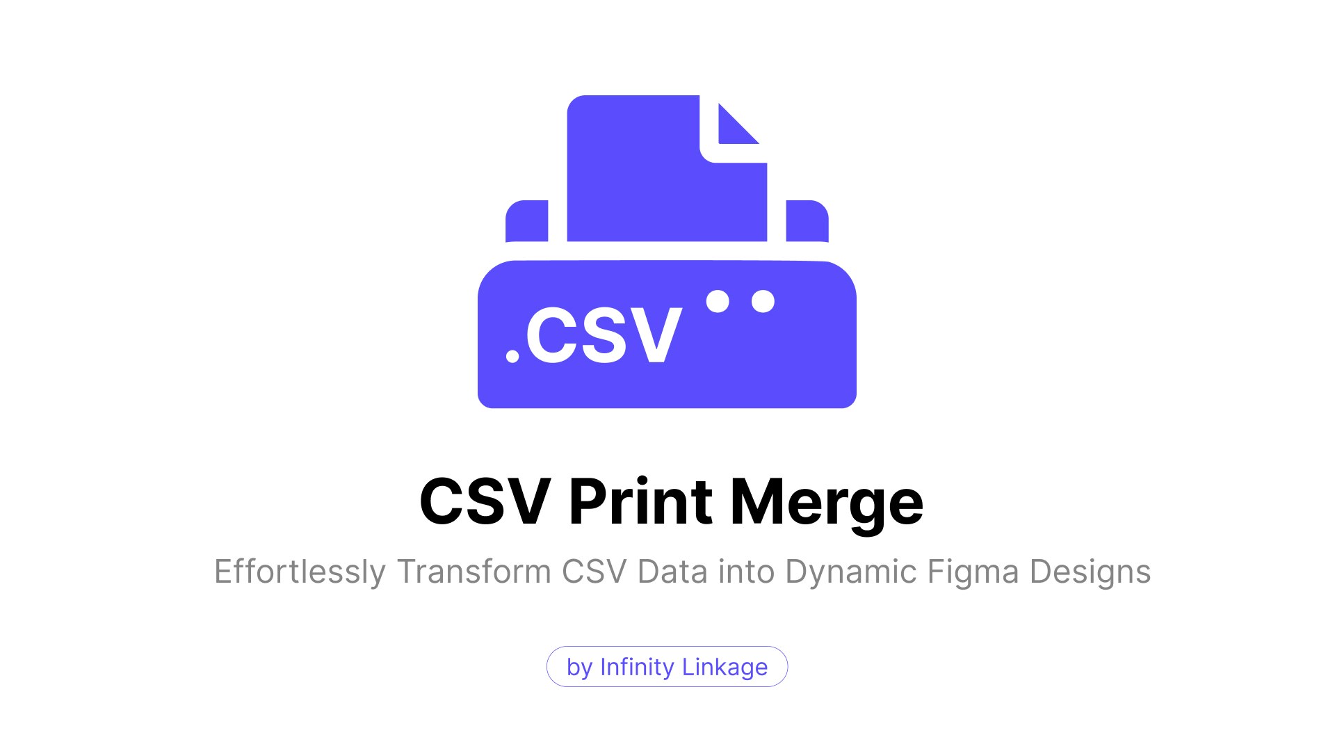 CSV Print Merge media 1