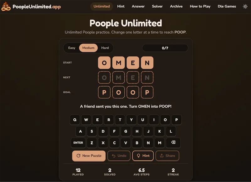 Poople Unlimited screenshot 2
