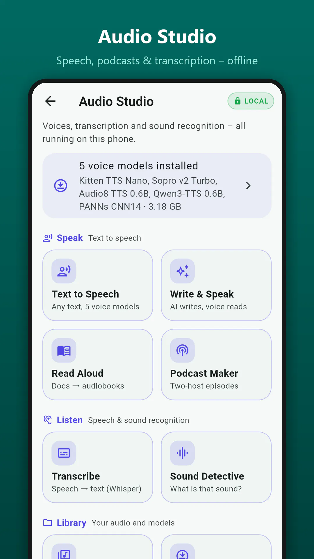 LocalMind: Pocket AI Assistant  gallery image