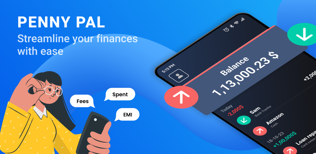 Pennypal - แอพติดตามค่าใช้จ่ายและงบประมาณ - ติดตามค่าใช้จ่ายและจัดการการเงินด้วยแอพการเงินส่วนบุคคล media 1