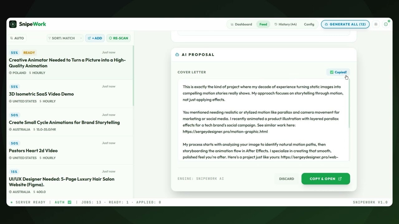 SnipeWork gallery image