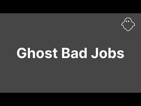 Ghost Bad Jobs: Linkedin & Indeed gallery image
