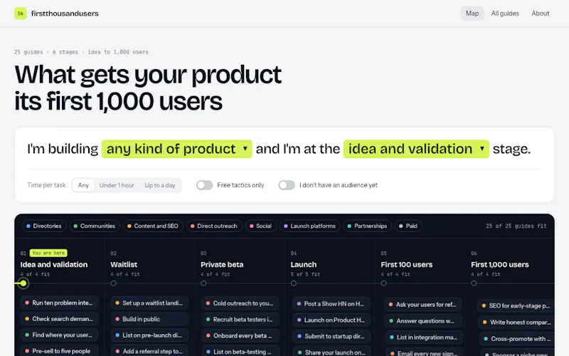 First 1,000 Users screenshot 4