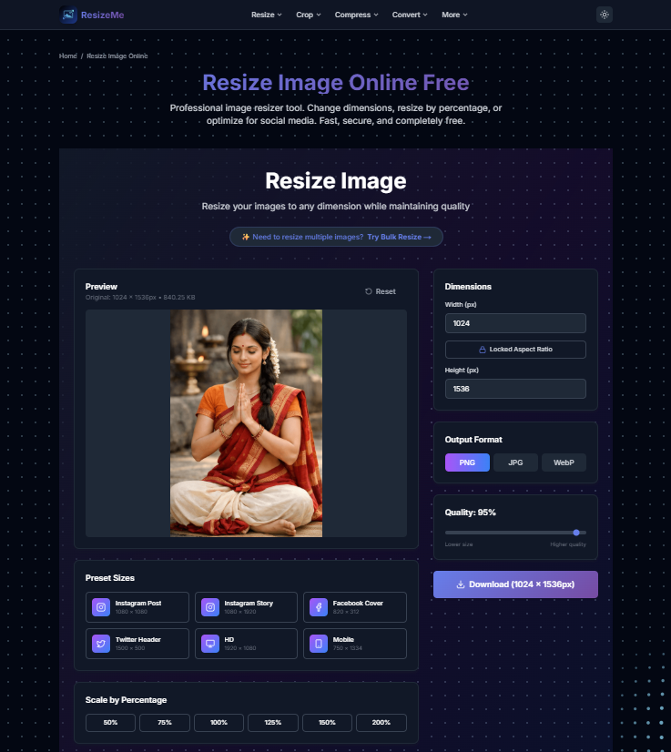 ResizeMe gallery image