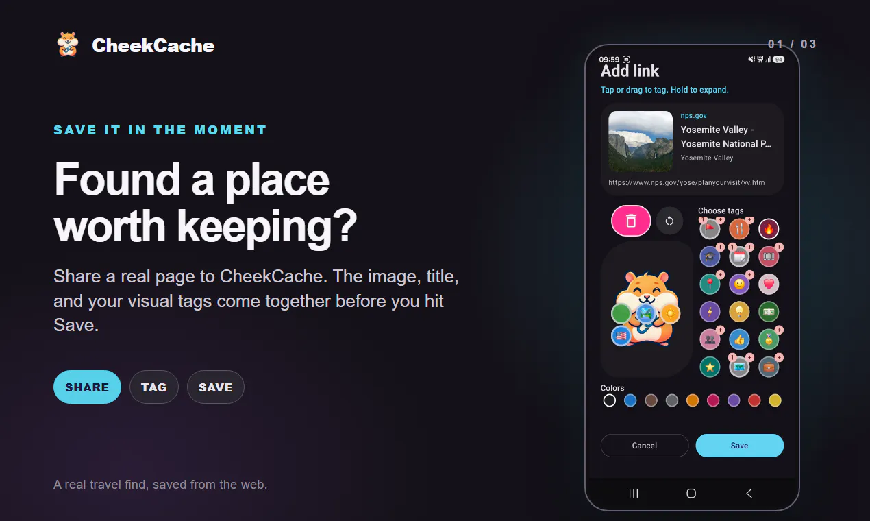 CheekCache gallery image