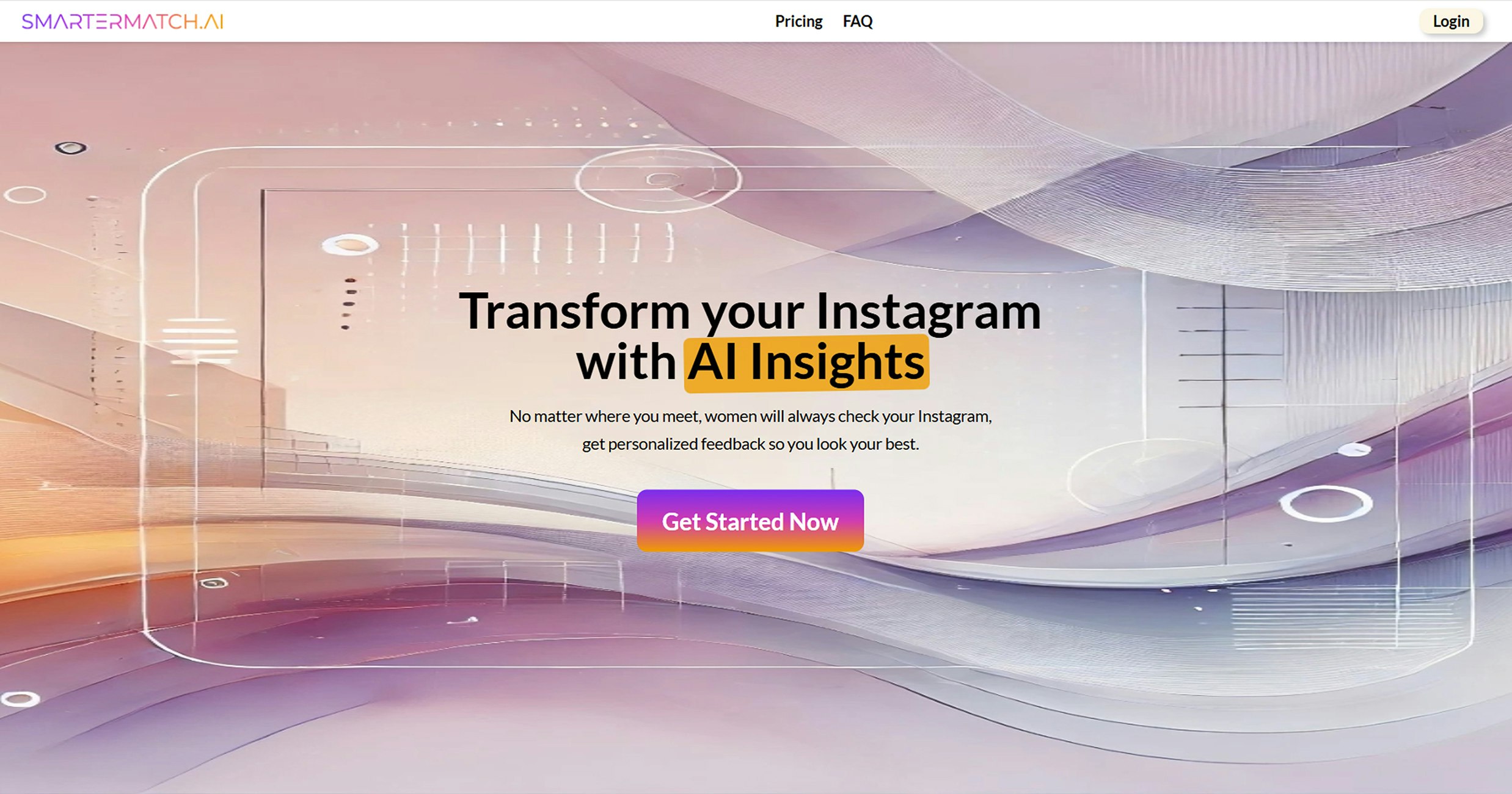 Mídia 1 de SmarterMatch.ai - Obtenha feedback de IA sobre o seu perfil do Instagram
