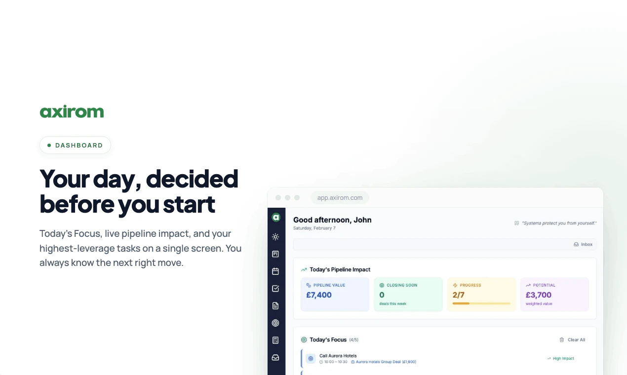 Axirom | All-in-One CRM 截图 2