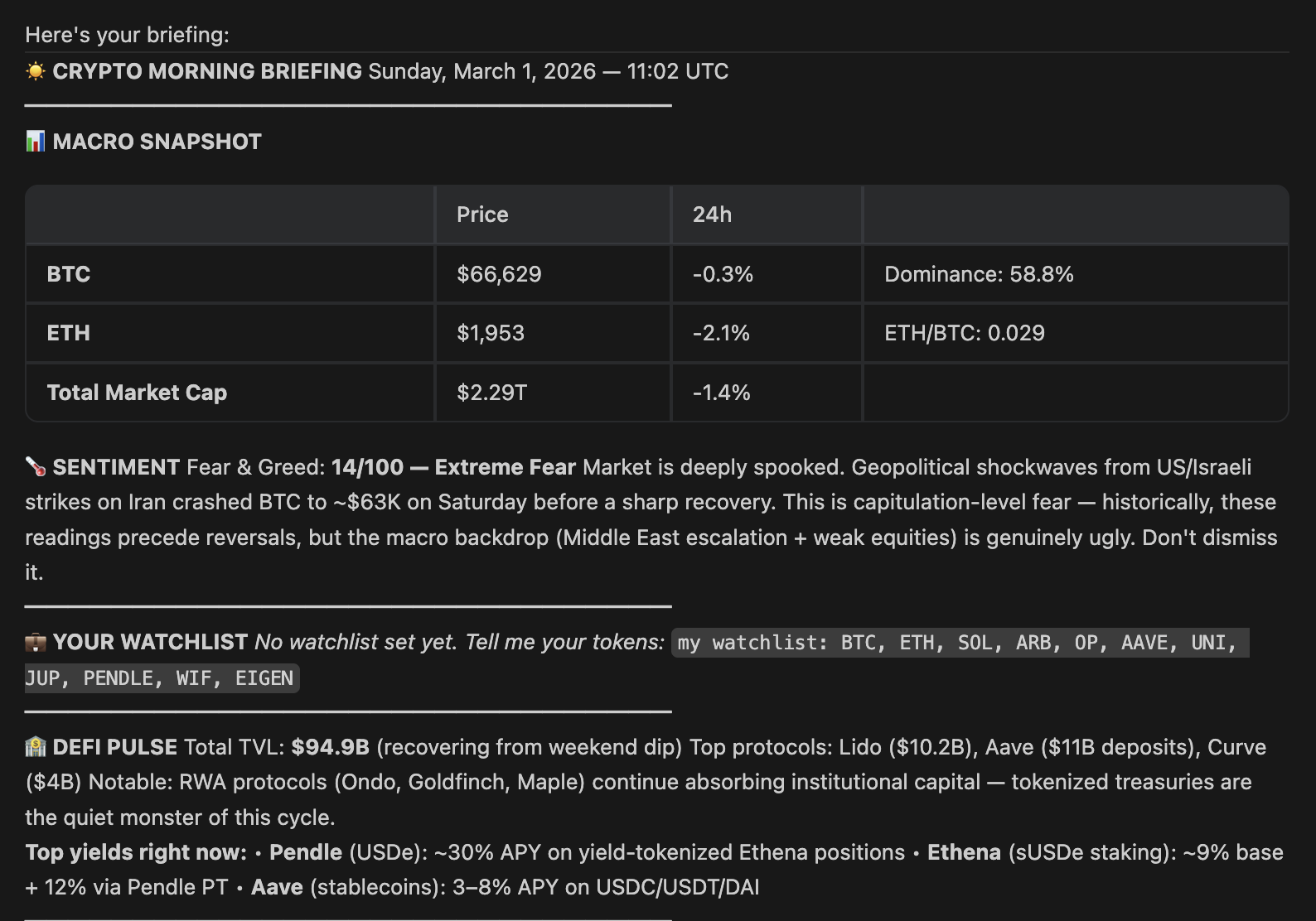 CryptoMorning AI gallery image