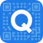 Blue QR Code