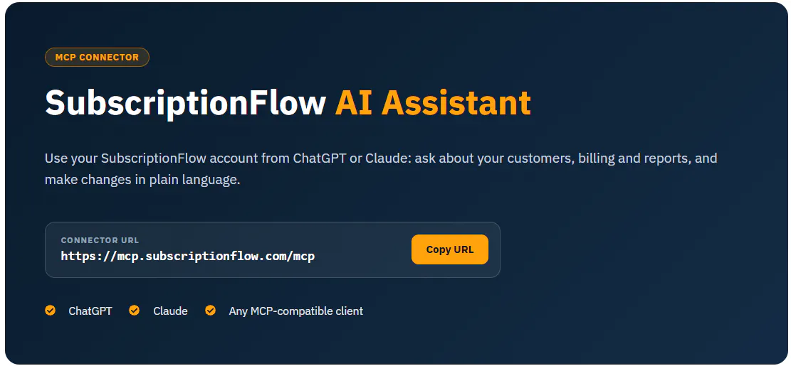 Billing MCP By SubscriptionFlow