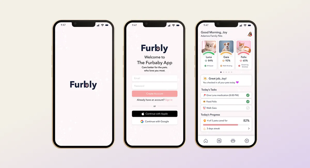 The Furbaby App by Furbly product banner