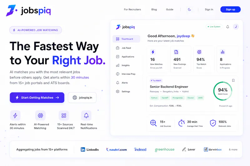 Jobspiq screenshot 2