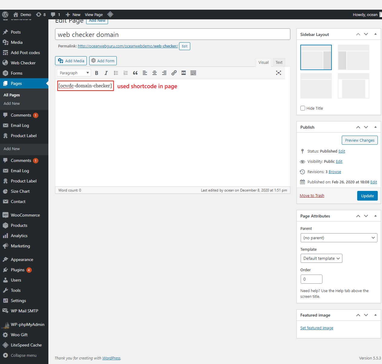 Domain Checker Worppress  gallery image