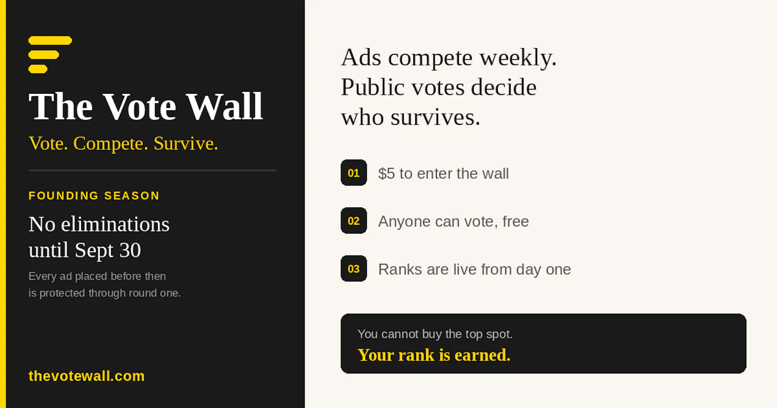 The Vote Wall screenshot 1