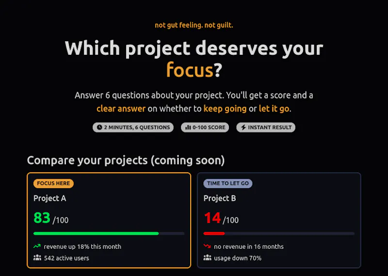 Focus Fork screenshot 2