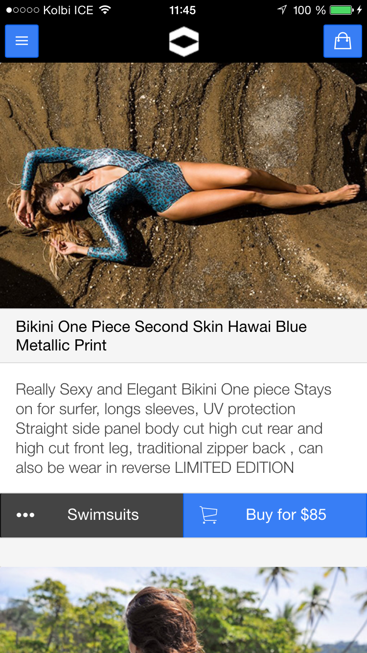 JS Shop Ionic Starter gallery image