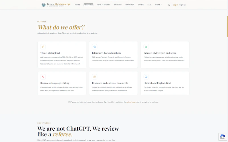 Review My Manuscript screenshot 6