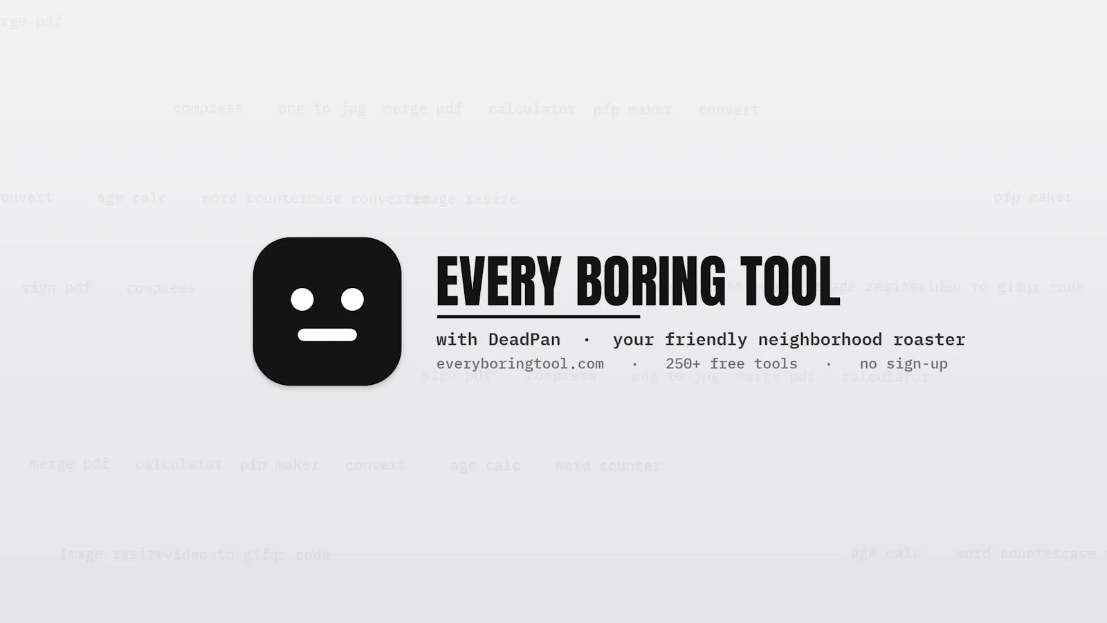 Every Boring Tool screenshot 3