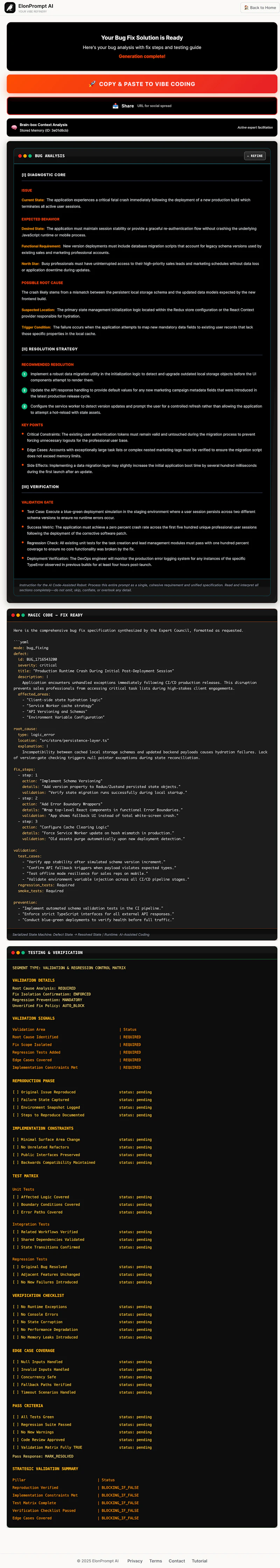 ElonPrompt AI: Your Vibe Coding Refinery screenshot 7