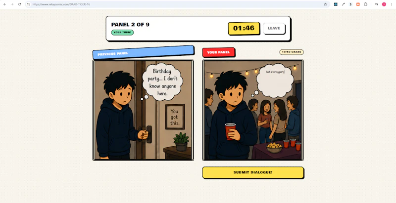 Relay Comic screenshot 2