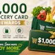 1k Grocery Card Rewards
