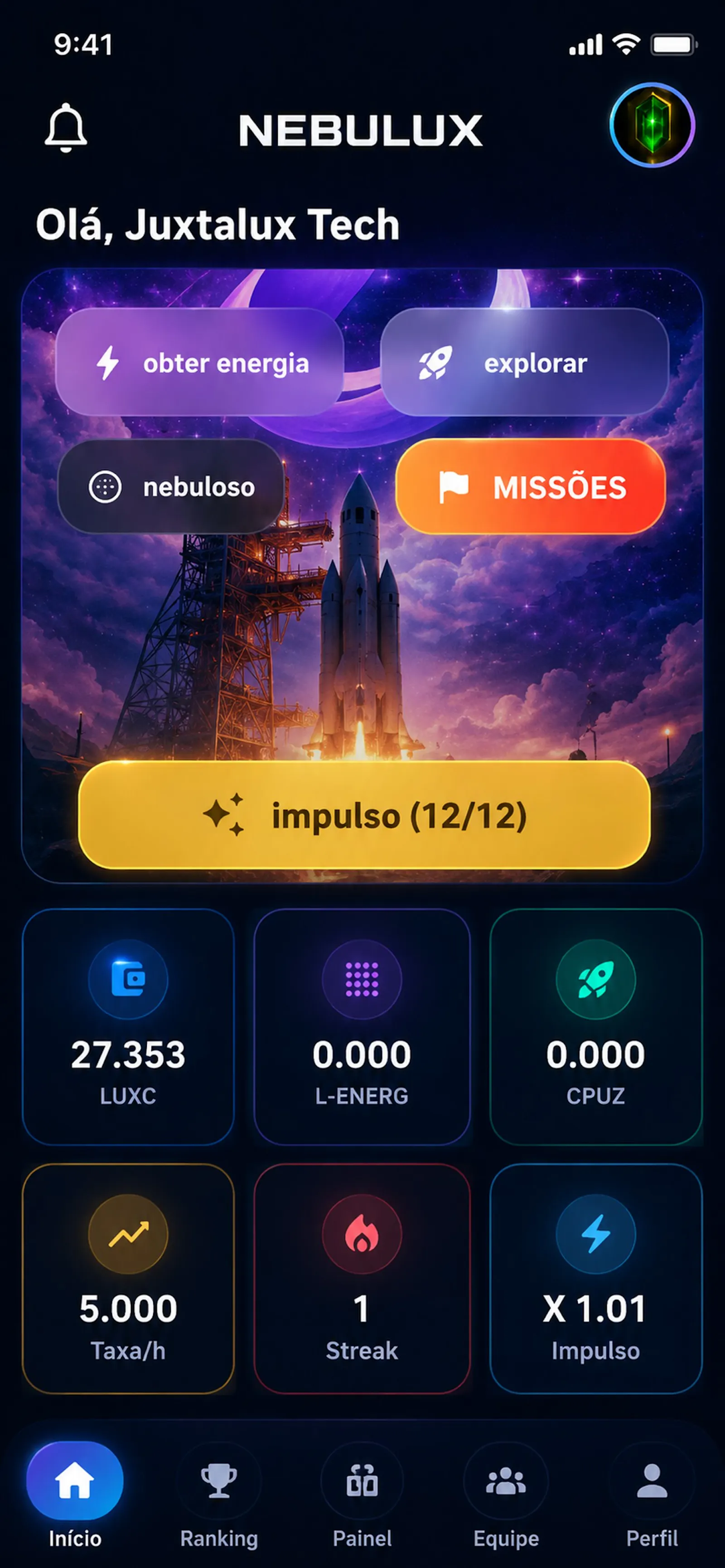Nebulux screenshot 4